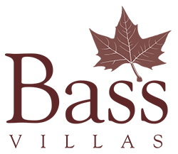 bass villas logo design